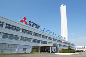 Nhà máy công ty thang máy Mitsubishi Nhật Bản