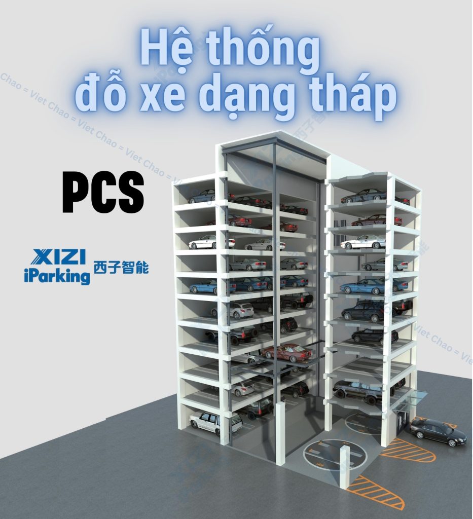 he-thong-do-xe-tu-dong-dang-thap-pcs-la-gi