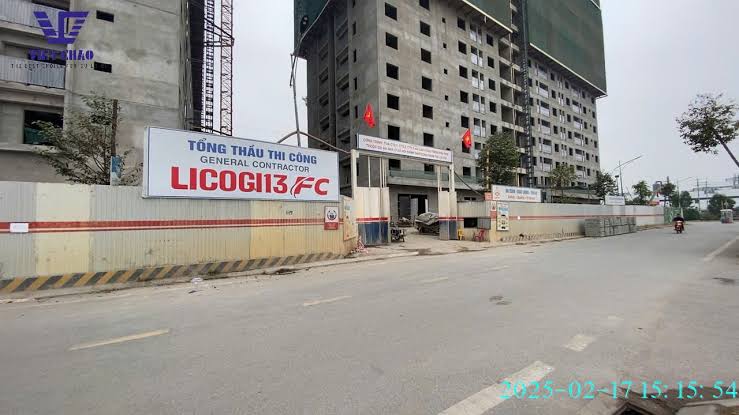 Thi công nhà ở xã hội phường Nếnh, Bắc Giang